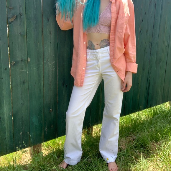 Tommy Hilfiger white vacation pants - Picture 3 of 4